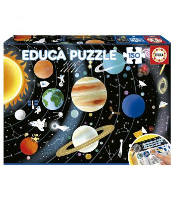 Educa Puzzle 150 peças, Sistema Solar - 19584 