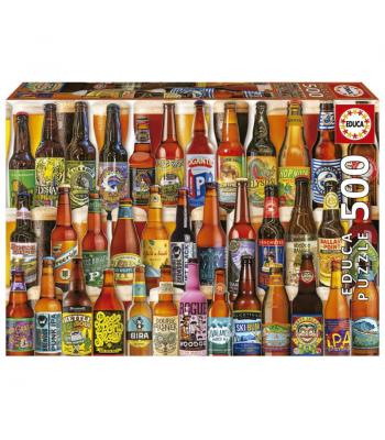 Educa Puzzle 500 peças - Cervejas Artesanais - 19610 