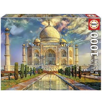 Educa Puzzle 1000 peças, Taj Mahal - 19613 