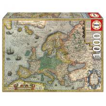 Educa Puzzle 1000 peças, Mapa da Europa - 19624