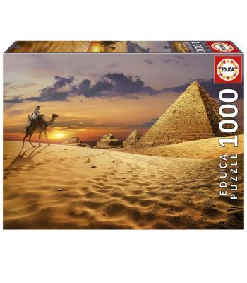 Educa Puzzle 1000 peças - 19643 - Camelo No Deserto