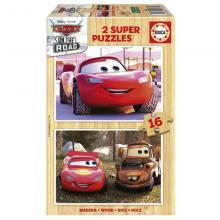 EDUCA Puzzle 2x16 peças, Cars - 19670