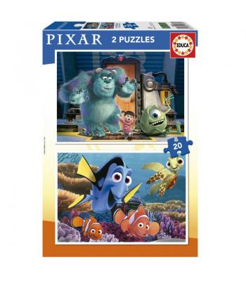 EDUCAS puzzle 2x20 peças, Pixar - 19673 