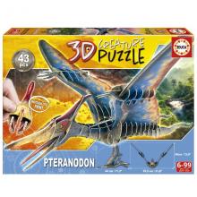 Educa Puzzle 3D, Pteranodon - 19689 - Educa