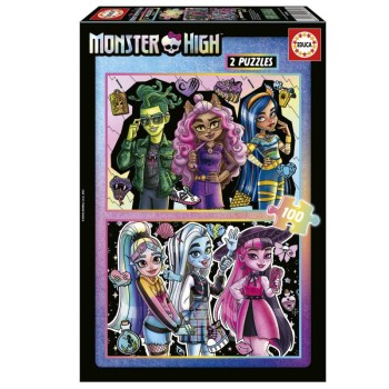Educa Puzzle 2x100 Monster High - 19704 