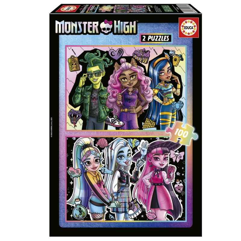 Educa Puzzle 2x100 Monster High - 19704 