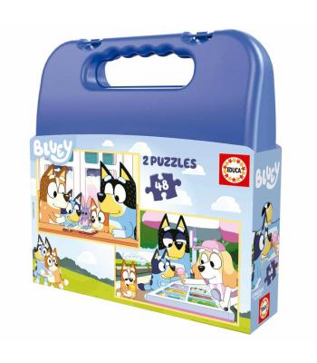 Educa Puzzle 2x48 peças, Bluey - 19831