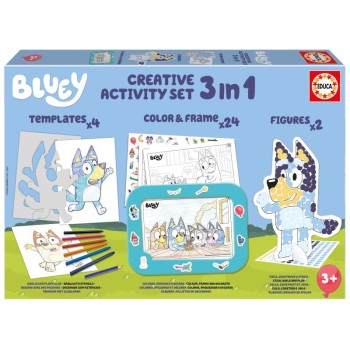 EDUCA Creative 3 em 1 Bluey - 19887