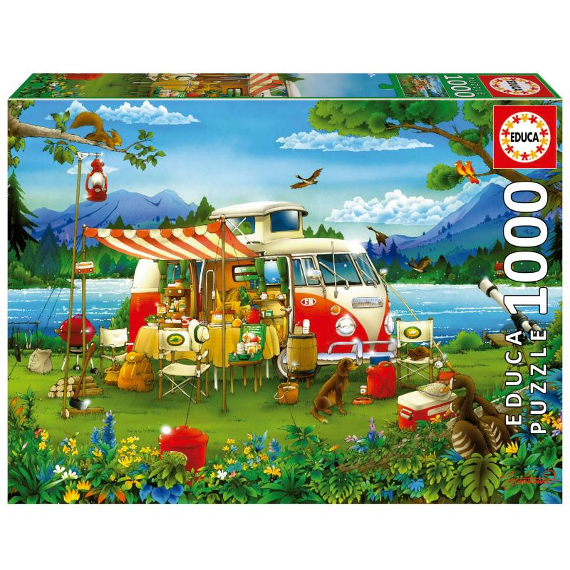 Educa Puzzle 1000 peças, Férias no Campo - 19922 