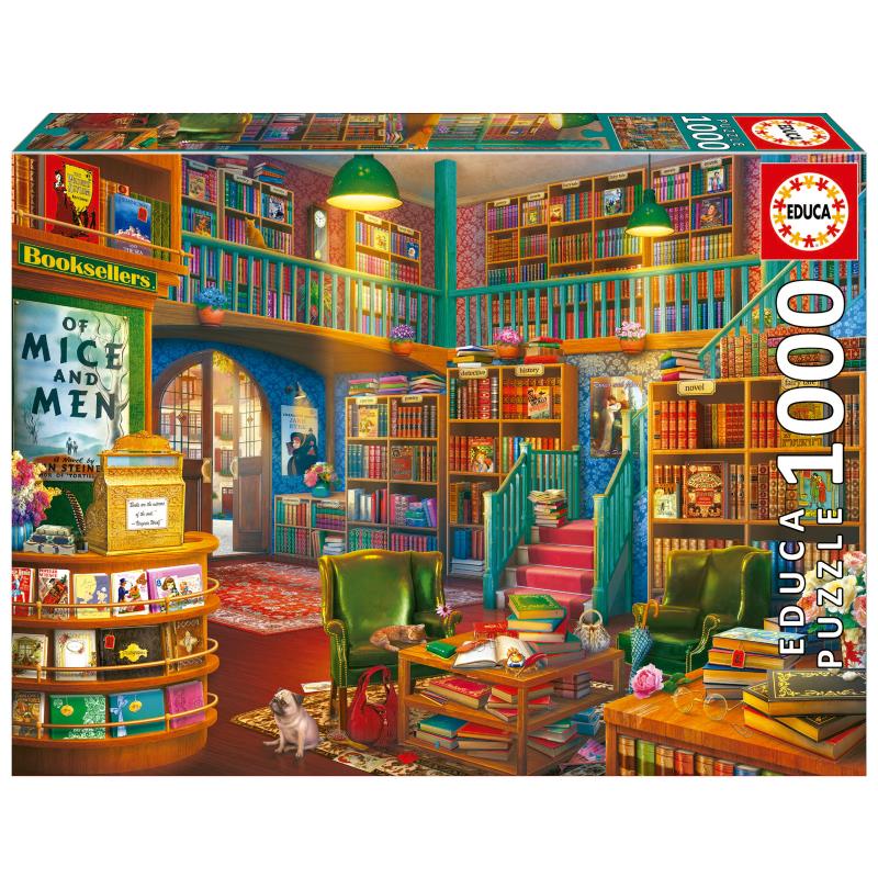 Educa Puzzle 1000 peças, A Livraria - 19925 