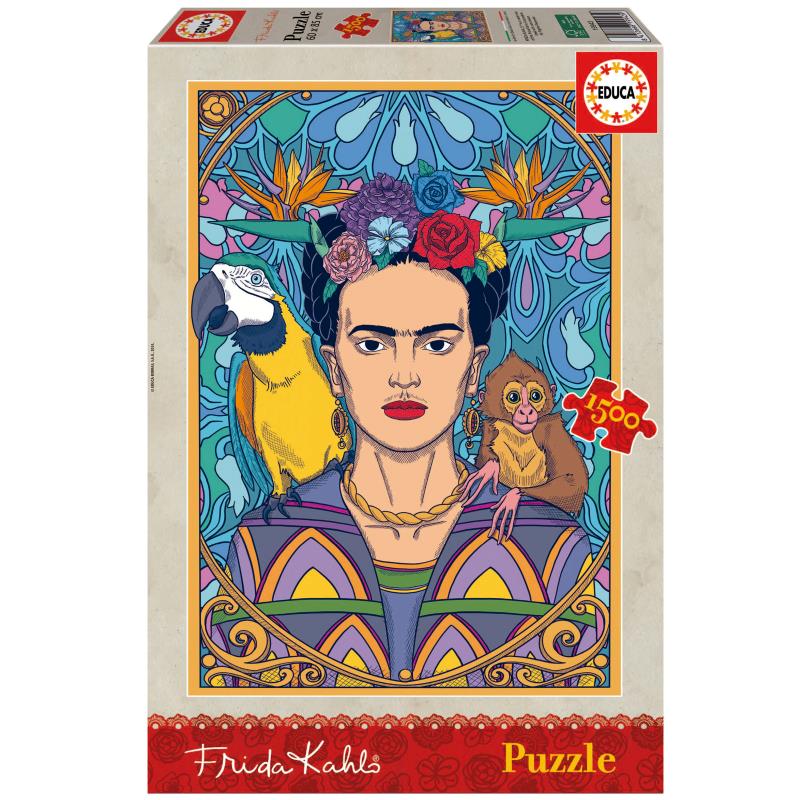 Educa Puzzle 1500 peças, Frida Kahlo - 19943 