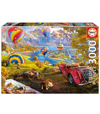 Educa Puzzle 3000 peças, O Vale Dos Balões - 19947 