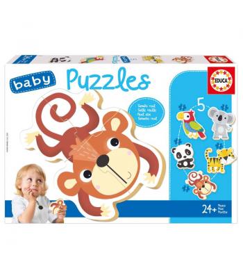 Educa Baby Puzzles, Fauna Selvagem - 19952 