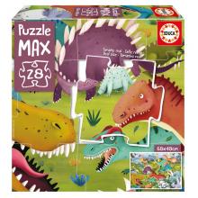 Educa Puzzle Max 28 peças - 19954 - Dinossauros