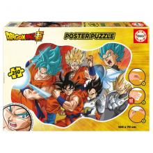 Educa Puzzle  250 peças, Poster Dragon Ball  - 19965