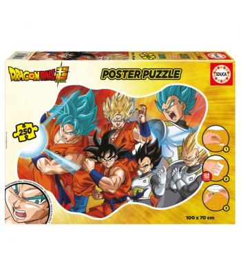 Educa Puzzle  250 peças, Poster Dragon Ball  - 19965