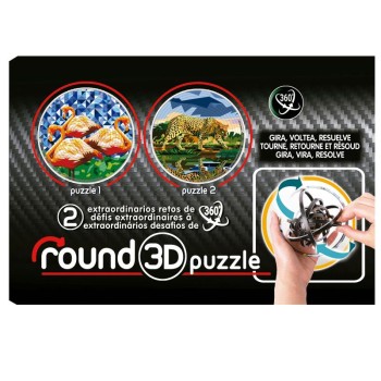 Educa Puzzle 3D round, Elizabeth Sutton - 19986 