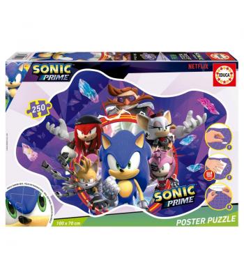 Educa Puzzle 250 peças, Sonic Prime - 20026 - EDUCA