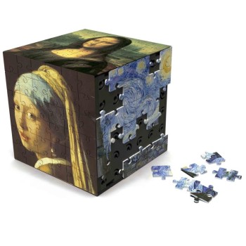 Puzzle Arte 3D em cubo - 20123 - EDUCA