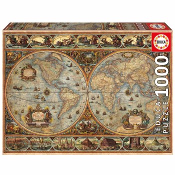 Educa Puzzle 1000 peças, Orbis Terrarum - 20173