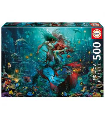 Puzzle 500 peças, Atlântida - 20175 - EDUCA