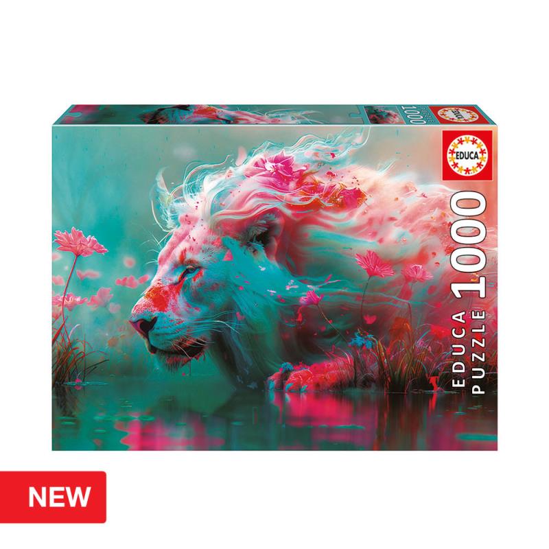 EDUCA Puzzle 1000 peças, Rei das flores - 20235