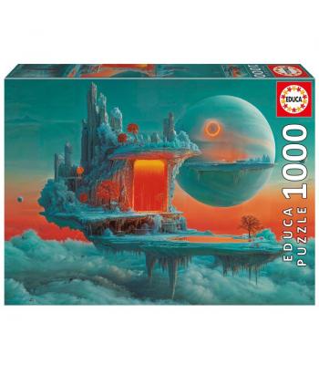 Puzzle 1000 peças, Planeta de Fogo E Gelo - 20237 - Educa