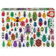 Puzzle 500 peças, Besouros - 20252 - EDUCA