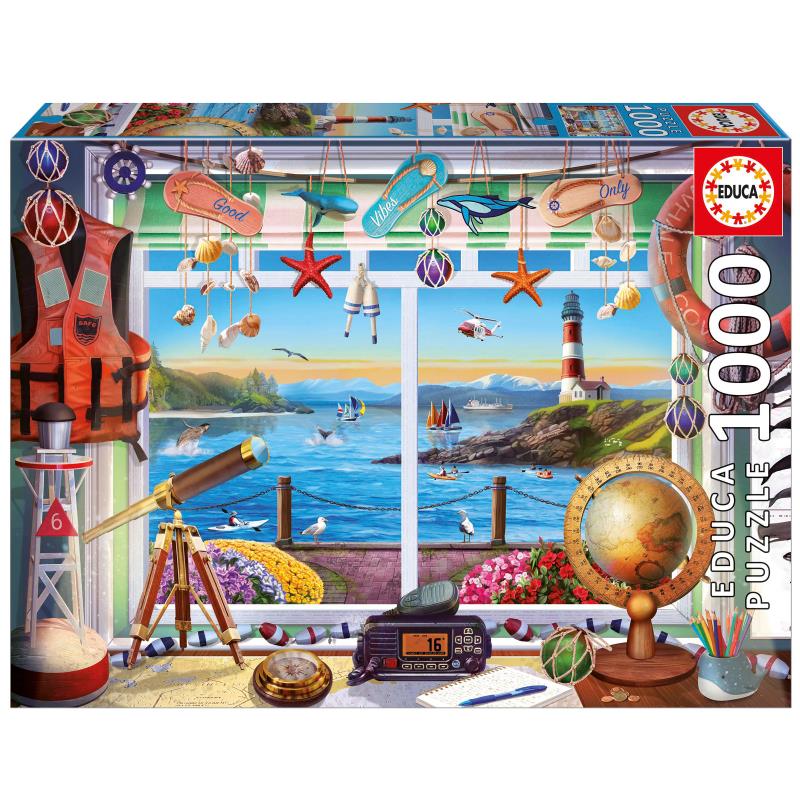 Puzzle 1000 peças, Vida No Porto - 20256 - EDUCA