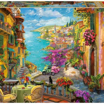 Educa Puzzle 2000 peças, Café Espanhol - 20258