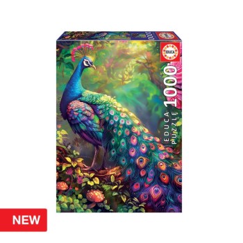 EDUCA Puzzle 1000 peças, Jardim dos Pavões - 20262
