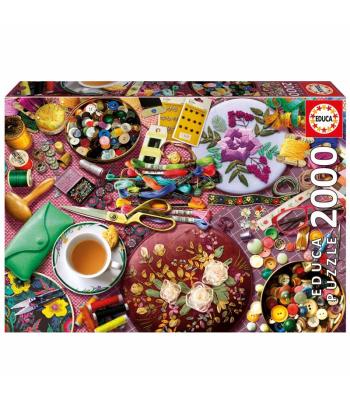 Puzzle 2000 peças, A Mesa de Costura - 20263 - Educa