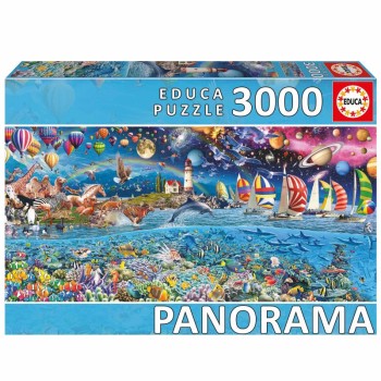 Puzzle 3000 peças, Vida - 20265 - EDUCA