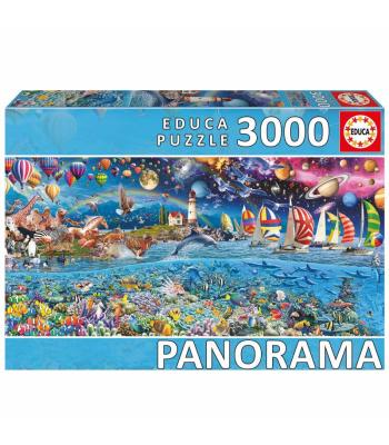 Puzzle 3000 peças, Vida - 20265 - EDUCA