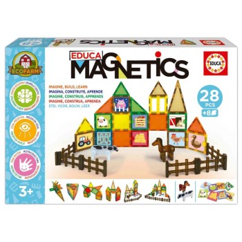 Educa Magnetics Eco Farm 28pcs - 20269