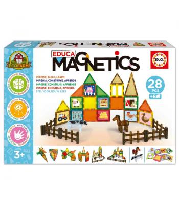 Educa Magnetics Eco Farm 28pcs - 20269