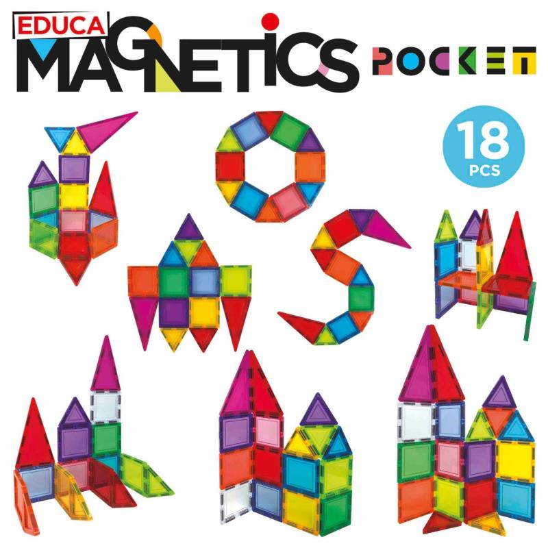 Educa Magnetics Pocket 18pcs - 20271