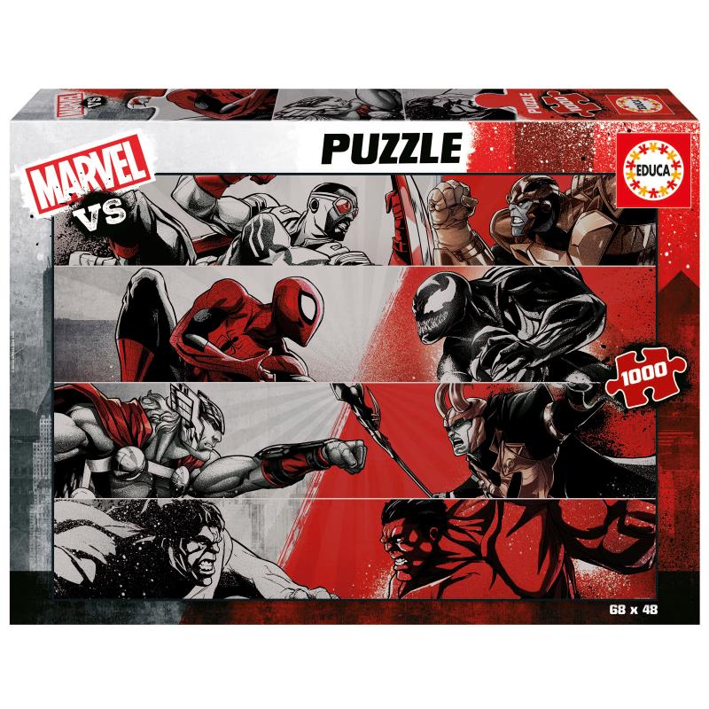 Puzzle 1000 peças, Marvel VS - 20279 - EDUCA