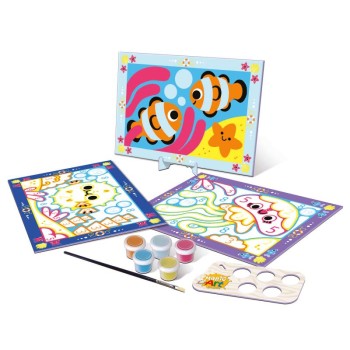 Educa pinta com números (20287), vida marinha