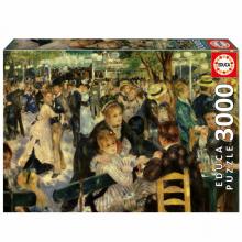 Educa puzzle 3000 peças, Dança No Moulin De La Galette, Pierre-Auguste Renoir - 20311