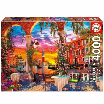 EDUCA Puzzle 4000 peças, Veneza - 20313