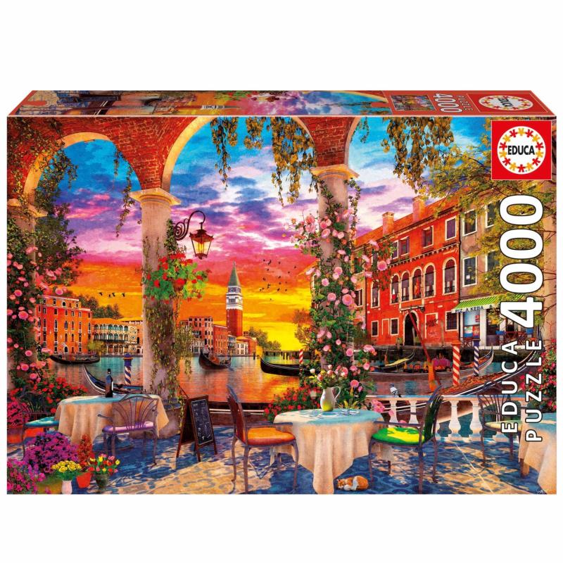 EDUCA Puzzle 4000 peças, Veneza - 20313