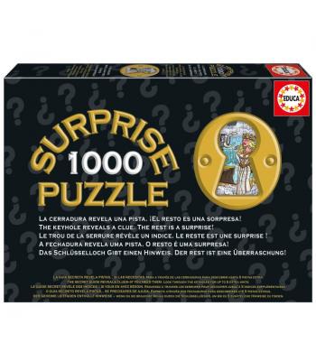EDUCA Puzzle 1000 peças Surprise, Knights Round Table - 20396