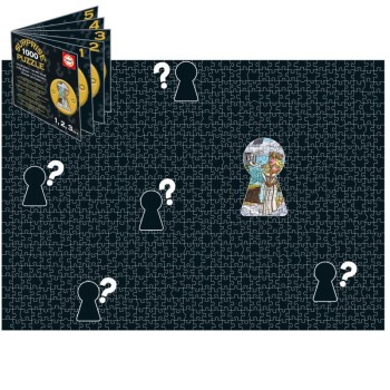 EDUCA Puzzle 1000 peças Surprise, Knights Round Table - 20396