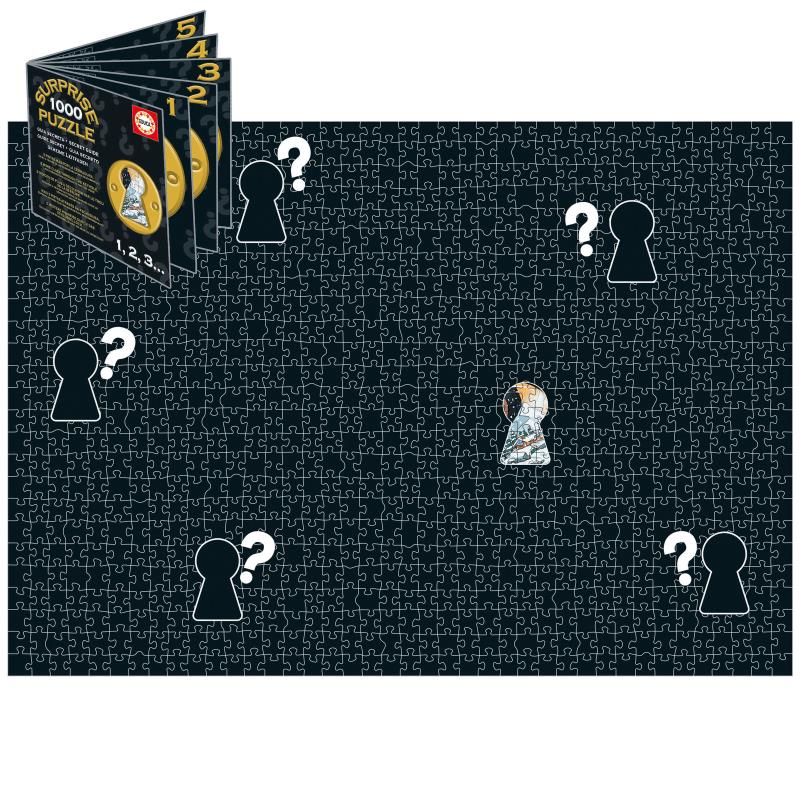 EDUCA Puzzle 1000 peças Surprise, Antique Xmas - 20397