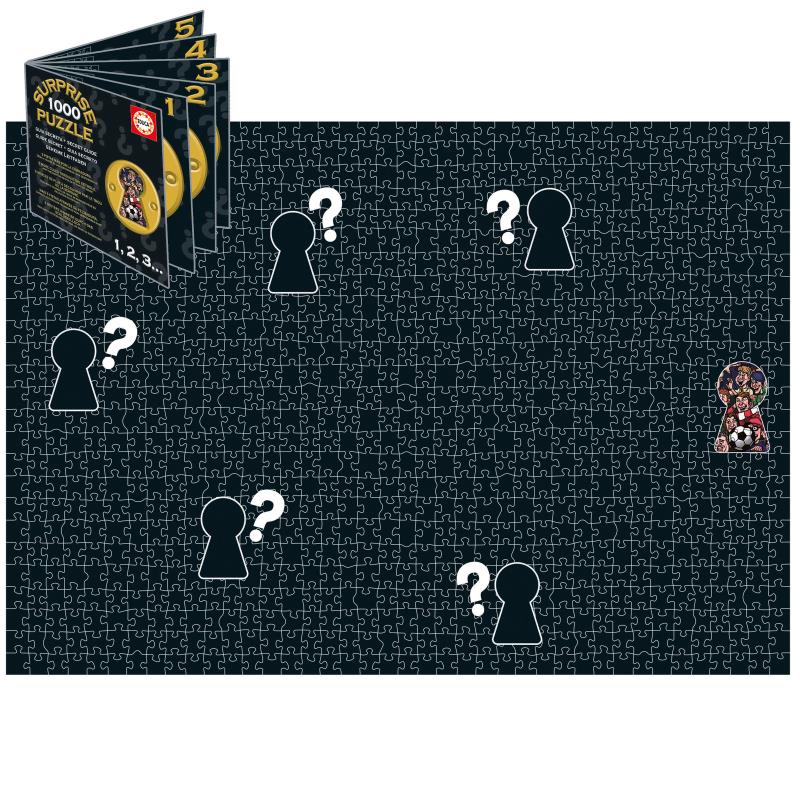 EDUCA Puzzle 1000 peças Surprise, Shoot - 20398 