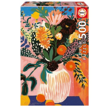 EDUCA Puzzle 500 peças - 20545 - Flor Boho