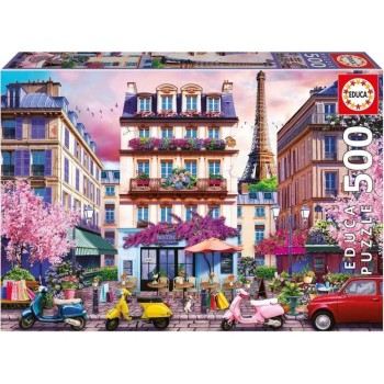 Educa Puzzle 500 peças - 20548 - Distrito Comercial de Paris