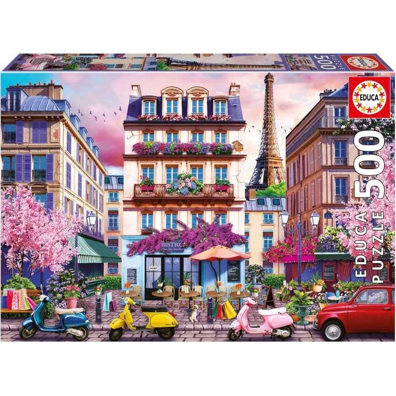 Educa Puzzle 500 peças - 20548 - Distrito Comercial de Paris