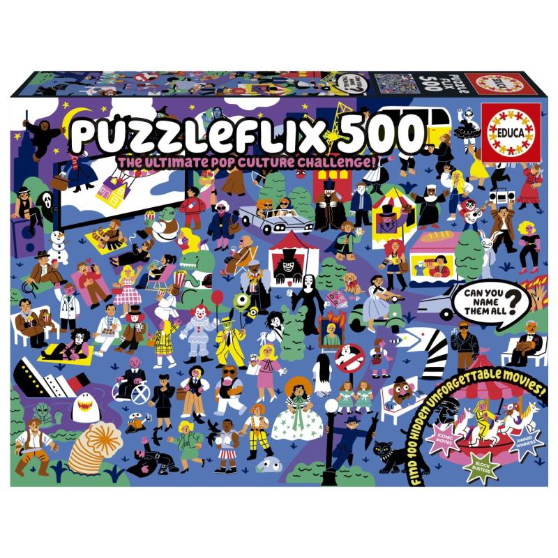 EDUCA Puzzle 500 peças - 20551- Puzzleflix